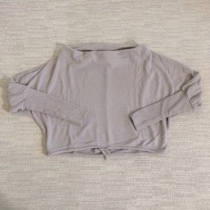 Urban Outfitters off the shoulder crop sweater